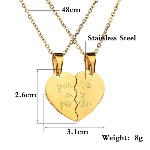 chains 2pairs stainless steel multicolor necklace chain pendants love choker rings for women men body jewelry gift korean, Silver
chains 2pairs stainless steel multicolor necklace chain pendants love choker rings for women men body jewelry gift korean, Silver