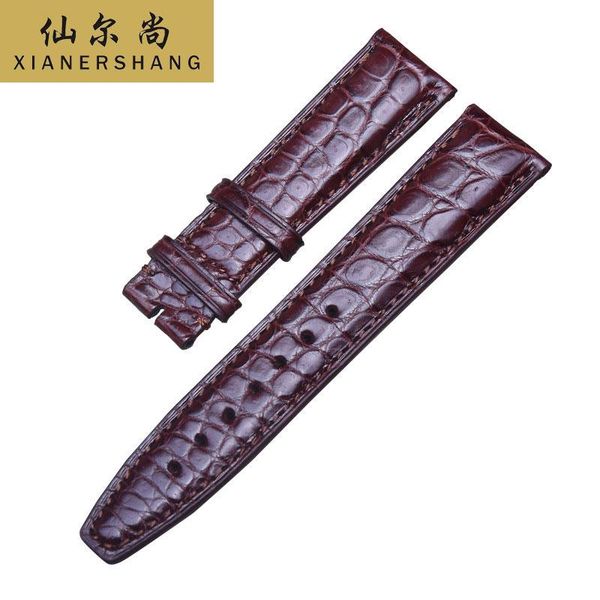 watch bands luxury alligator watchbands genuine leather belt men women custom vintage strap 20mm 22mm handmade crocodile skin band, Black;brown
watch bands luxury alligator watchbands genuine leather belt men women custom vintage strap 20mm 22mm handmade crocodile skin band, Black;brown