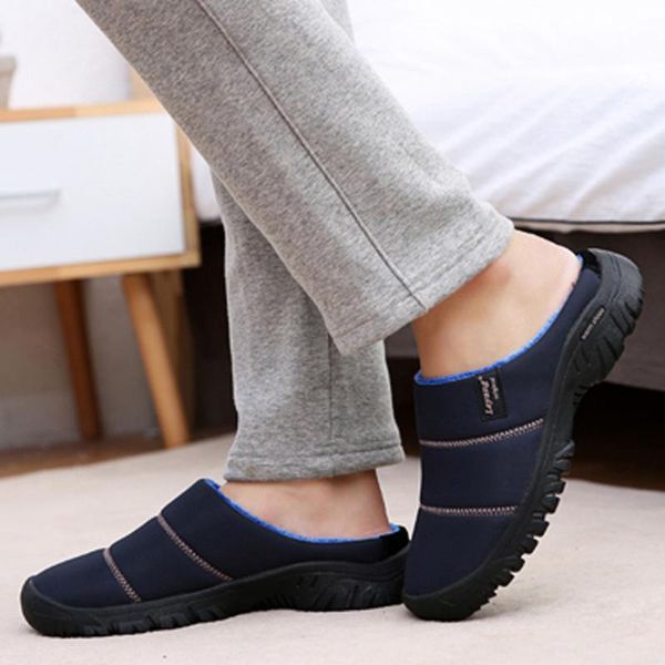 slippers men shoes couple large size casual home plus velvet warm comfortable cotton zapatos de hombre, Black
slippers men shoes couple large size casual home plus velvet warm comfortable cotton zapatos de hombre, Black