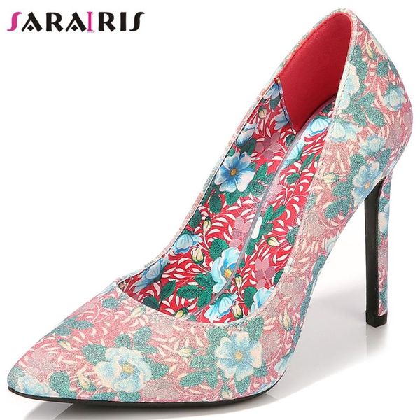 dress shoes sarairis spring ladies fashion colorful flower pumps sweet autumn date women high thin heels woman, Black
dress shoes sarairis spring ladies fashion colorful flower pumps sweet autumn date women high thin heels woman, Black