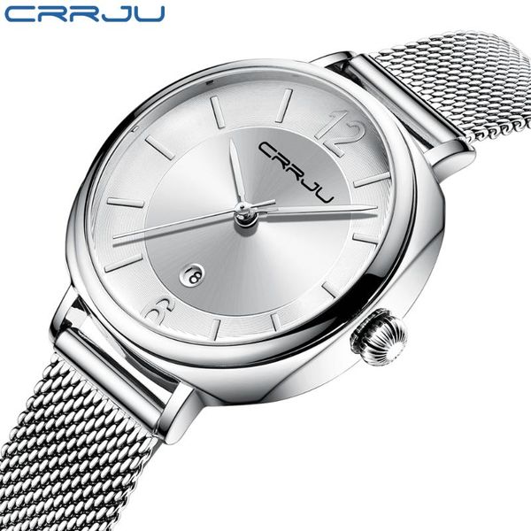 women fashion silver quartz watch lady casual waterproof simple wristwatch gift for girls wife saat relogio feminino wristwatches, Slivery;brown
women fashion silver quartz watch lady casual waterproof simple wristwatch gift for girls wife saat relogio feminino wristwatches, Slivery;brown