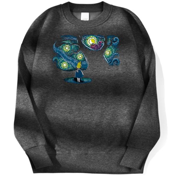 cartoons starry wonderland print hoodies casual creative woman sweatshirts warm fleece autumn fashion cool hoody women women's &, Black
cartoons starry wonderland print hoodies casual creative woman sweatshirts warm fleece autumn fashion cool hoody women women's &, Black
