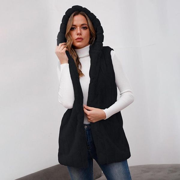 women's vests waist tight hooded vest women coat faux fur pockets long warm overcoat outerwear casual jacket white 3xl, Black;white
women's vests waist tight hooded vest women coat faux fur pockets long warm overcoat outerwear casual jacket white 3xl, Black;white