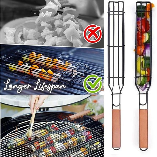 tools & accessories easy portable bbq grilling basket stainless steel nonstick barbecue grill mesh for hamburger
tools & accessories easy portable bbq grilling basket stainless steel nonstick barbecue grill mesh for hamburger