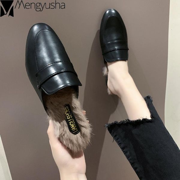 slippers brief closed toe mules shoes woman warm plush furry flats comfy solid slides soft leather winter flip flops femme, Black
slippers brief closed toe mules shoes woman warm plush furry flats comfy solid slides soft leather winter flip flops femme, Black