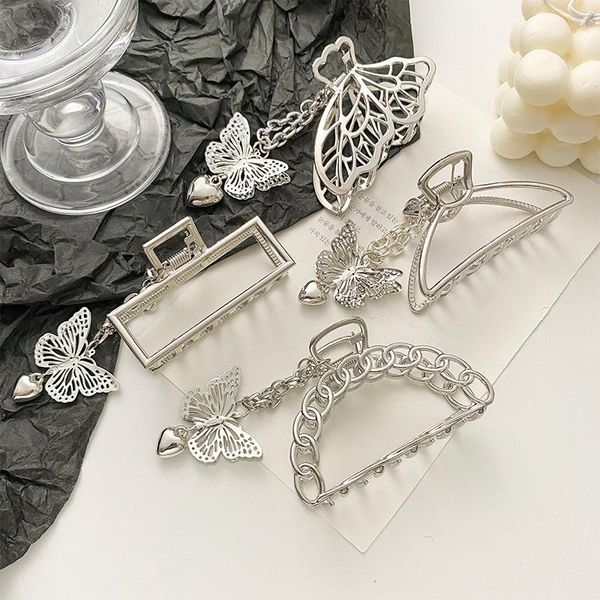 koren silver butterfly heart hair claw sweet love pendant hairpin ponytail women long tassel clips accessories
koren silver butterfly heart hair claw sweet love pendant hairpin ponytail women long tassel clips accessories