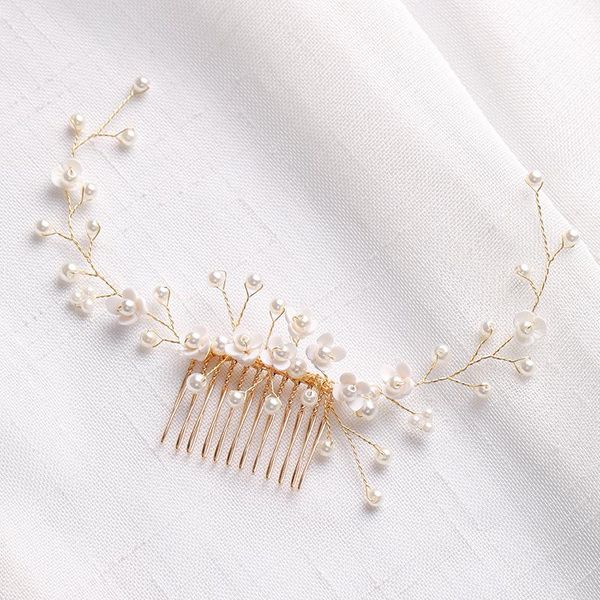 hair clips & barrettes slbridal handmade wired rhinestones crystals pearls flower bridal comb wedding accessories bridesmaids women jewelry, Golden;silver
hair clips & barrettes slbridal handmade wired rhinestones crystals pearls flower bridal comb wedding accessories bridesmaids women jewelry, Golden;silver