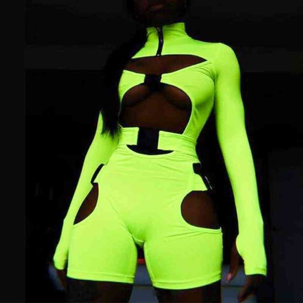 pattern playsuits fluorescence green buckle long sleeve summer hollow out club party romper bodycon jumpsuits, Black;white
pattern playsuits fluorescence green buckle long sleeve summer hollow out club party romper bodycon jumpsuits, Black;white