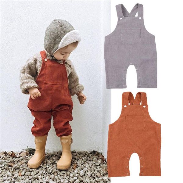 baby boy girl solid corduroy rompers overalls pants 0-24m born toddler fall winter casual sleeveless jumpsuit with pocket jumpsuits, Blue
baby boy girl solid corduroy rompers overalls pants 0-24m born toddler fall winter casual sleeveless jumpsuit with pocket jumpsuits, Blue