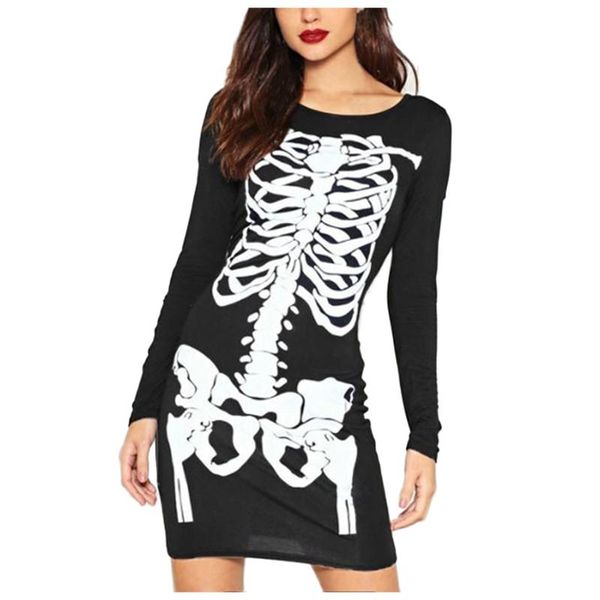 casual dresses summer skull print fashion long sleeve mini dress women punk vestido skeleton black sundress womens clothing, Black;gray
casual dresses summer skull print fashion long sleeve mini dress women punk vestido skeleton black sundress womens clothing, Black;gray