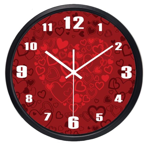 wall clocks red hearts wedding home clock, brief design lovely silent 10years assured clock
wall clocks red hearts wedding home clock, brief design lovely silent 10years assured clock