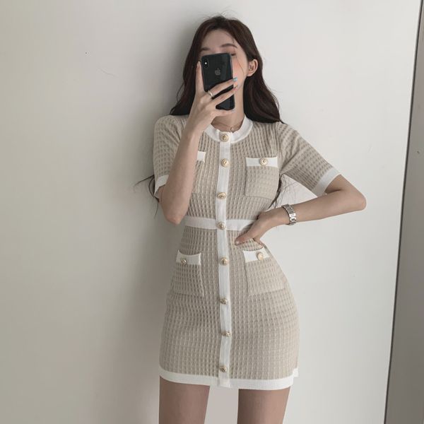 casual dresses short-sleeve korean mini dress, stylish dress summer knitting sweater for women with sheath and short sleeve y0aw, Black;gray
casual dresses short-sleeve korean mini dress, stylish dress summer knitting sweater for women with sheath and short sleeve y0aw, Black;gray