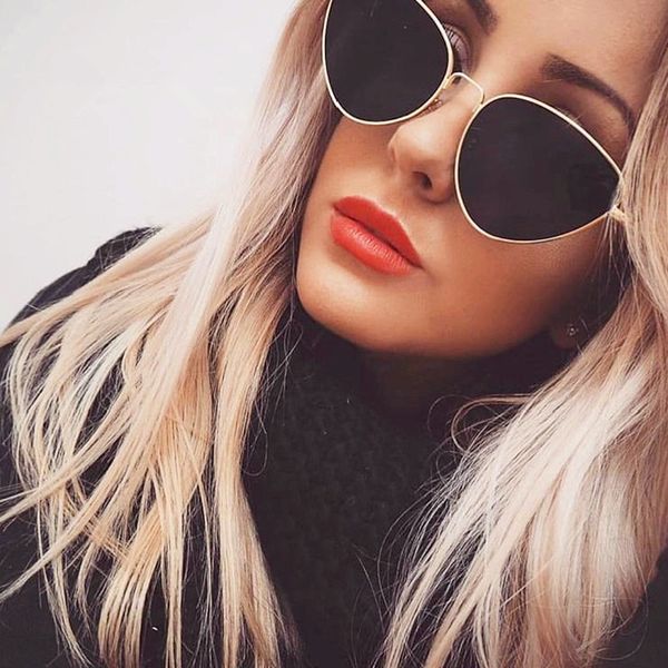 lx brand vintage brand designer mirror cat eye sunglasses women metal flat lens retro sun glasses female oculos de sol, White;black
lx brand vintage brand designer mirror cat eye sunglasses women metal flat lens retro sun glasses female oculos de sol, White;black