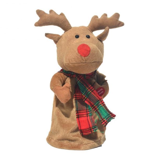 christmas decorations electric dancing elk reindeer santa claus plush doll with music household decoration exquisite gift
christmas decorations electric dancing elk reindeer santa claus plush doll with music household decoration exquisite gift