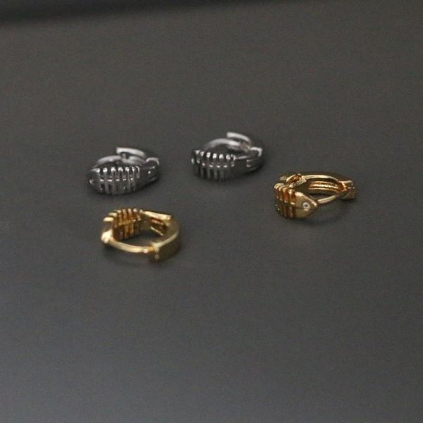 hoop & huggie cute simple tiny zircon fish bone ear cartilage piercing clip cuff hoops small 6mm closed round copper earring jewelry, Golden;silver
hoop & huggie cute simple tiny zircon fish bone ear cartilage piercing clip cuff hoops small 6mm closed round copper earring jewelry, Golden;silver