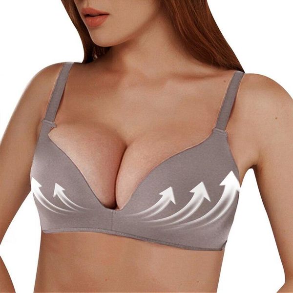 solid seamless wire push up bra soft bras for women double breasted lingerie comfort breathable bralette drop gym clothing, White;black
solid seamless wire push up bra soft bras for women double breasted lingerie comfort breathable bralette drop gym clothing, White;black