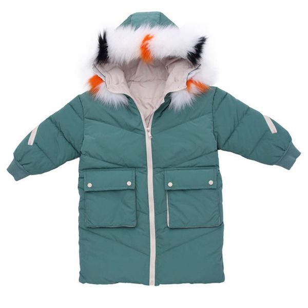 rlyaeiz 2021 fashion colorful fur collar winter jackets for girls parka coat thickening warm overcoat age 4-13y, Blue;gray
rlyaeiz 2021 fashion colorful fur collar winter jackets for girls parka coat thickening warm overcoat age 4-13y, Blue;gray