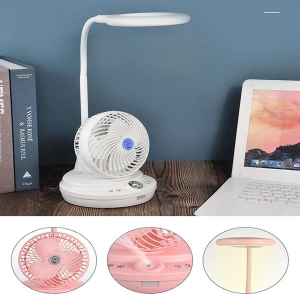 electric fans multifunction desk fan dimmable eye-caring led table lamp moisturizing spray humidifier rechargeable study light school home
electric fans multifunction desk fan dimmable eye-caring led table lamp moisturizing spray humidifier rechargeable study light school home