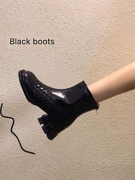 short boots women's 2021 autumn and winter rear zipper fashion thick-heel platform motorcycle, Black
short boots women's 2021 autumn and winter rear zipper fashion thick-heel platform motorcycle, Black