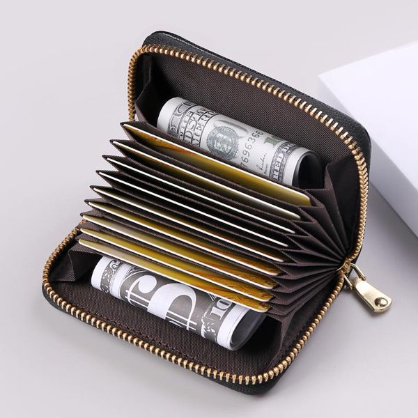 card holders fashion business leather wallet id holder name cards case pocket organizer money coin bag, Brown;gray
card holders fashion business leather wallet id holder name cards case pocket organizer money coin bag, Brown;gray
