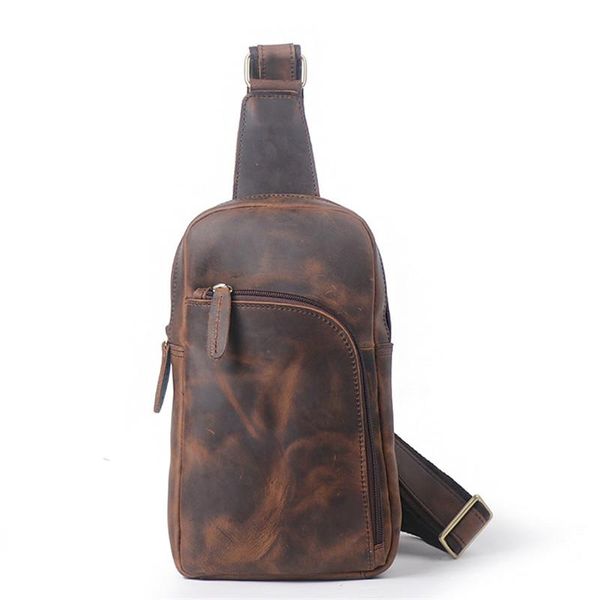 waist bags nesitu vintage brown thick genuine leather cowhide men chest crazy horse male messenger m073
waist bags nesitu vintage brown thick genuine leather cowhide men chest crazy horse male messenger m073
