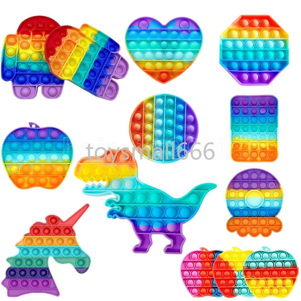 dhl rainbow fidget decompression toys sensory push bubble autism special needs office workers' anxiety reduces stress desk toys
dhl rainbow fidget decompression toys sensory push bubble autism special needs office workers' anxiety reduces stress desk toys