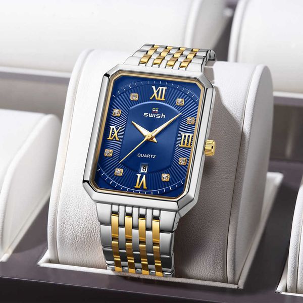 s fashion quartz wristwatches men stainless steel business watches waterproof sports rectangle man watch montre homme 210728, Slivery;brown
s fashion quartz wristwatches men stainless steel business watches waterproof sports rectangle man watch montre homme 210728, Slivery;brown