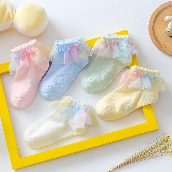 socks xcqgh 1pair girl lace ruffle for born cotton colorful dance sock 5 colors, Pink;yellow
socks xcqgh 1pair girl lace ruffle for born cotton colorful dance sock 5 colors, Pink;yellow