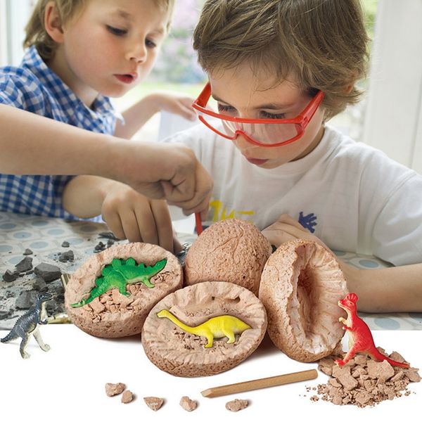Jurassic World Dinosaur Egg Kids Toys Tyrannosaurus Dinosaur Baby Toys Model Decoration Toys For Children Scientific Mining