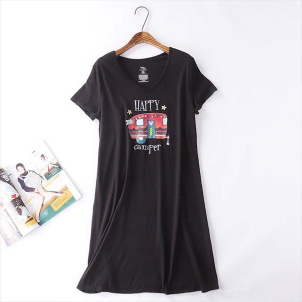 brand designer homewear casual cartoon womens sleepwears nightgown cotton nightdress round collar plus size sleep dress, Black;red
brand designer homewear casual cartoon womens sleepwears nightgown cotton nightdress round collar plus size sleep dress, Black;red