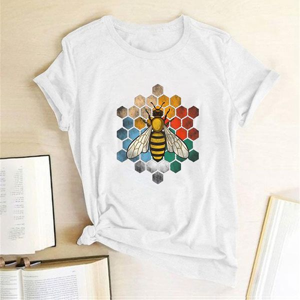 women's t-shirt honeycomb save the bees printed women t shirt oversized graphic shirts causal loose short sleeve white tee droph
women's t-shirt honeycomb save the bees printed women t shirt oversized graphic shirts causal loose short sleeve white tee droph