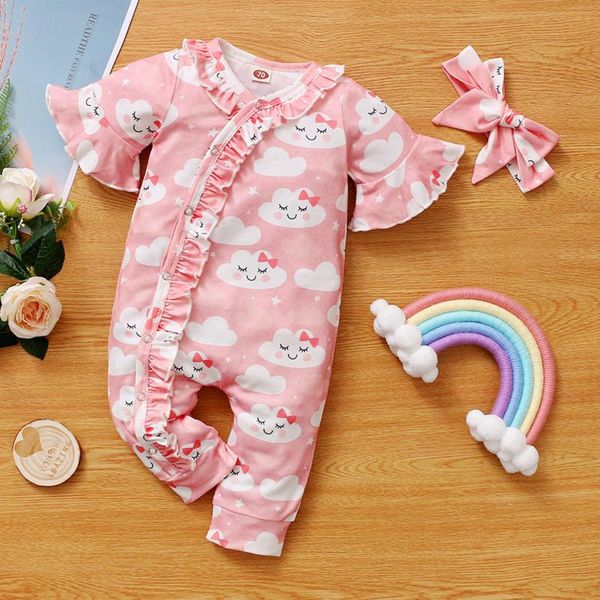 jumpsuits 2pc baby clothing summer girls romper short sleeve print jumpsuit romper+ headbands outfits born clothes infant, Blue
jumpsuits 2pc baby clothing summer girls romper short sleeve print jumpsuit romper+ headbands outfits born clothes infant, Blue