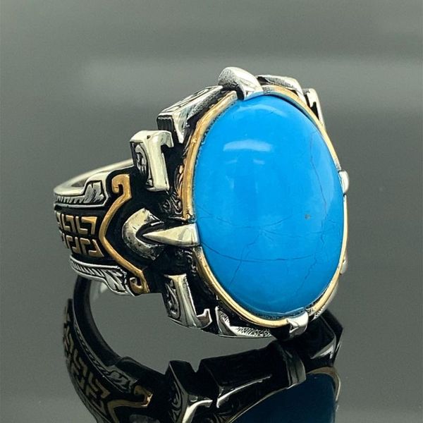cluster rings mens handmade ring, turquoise men silver ring , oval gemstone turkish, Golden;silver
cluster rings mens handmade ring, turquoise men silver ring , oval gemstone turkish, Golden;silver