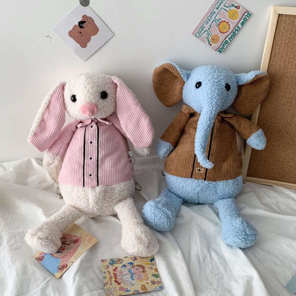 girls' bag summer fashion simple double shoulder leisure foreign style children's plush doll bag, Blue
girls' bag summer fashion simple double shoulder leisure foreign style children's plush doll bag, Blue