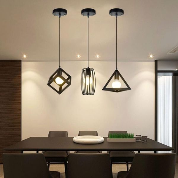 pendant lamps e27 metal industrial vintage cage light iron art diamond pyramid wrought home ceiling lamp suitable for bulbs romant 
pendant lamps e27 metal industrial vintage cage light iron art diamond pyramid wrought home ceiling lamp suitable for bulbs romant