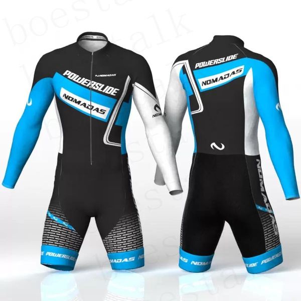 racing sets powerslide spring and autumn thin cycling jersey long-sleeved one-piece suit sunscreen breathable team, Black;blue
racing sets powerslide spring and autumn thin cycling jersey long-sleeved one-piece suit sunscreen breathable team, Black;blue