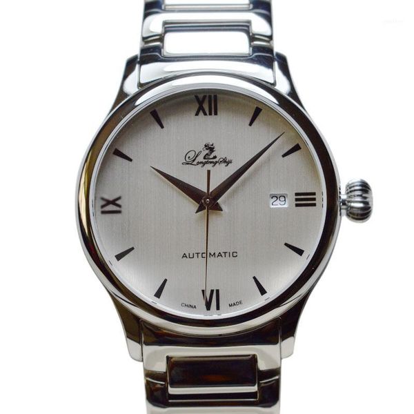 wristwatches men's mechanical watch simple dial waterproof calendar automatic genuine tianjin movement st2130, Slivery;brown
wristwatches men's mechanical watch simple dial waterproof calendar automatic genuine tianjin movement st2130, Slivery;brown