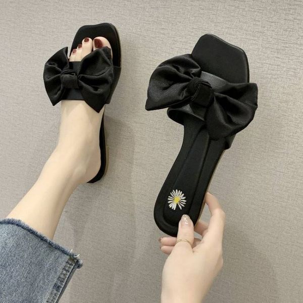 summer 2023 women's fashion personality bow slippers, lovely and comfortable outdoor flat non-slip sandals 35-40, Black
summer 2023 women's fashion personality bow slippers, lovely and comfortable outdoor flat non-slip sandals 35-40, Black