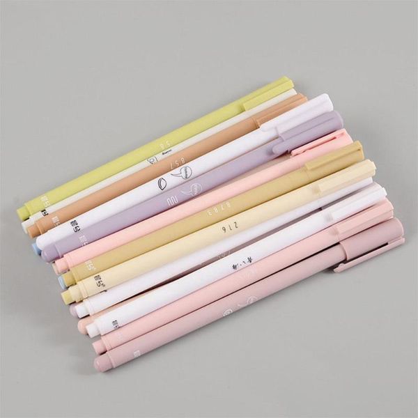 gel pens 6pcs/set creative cute morandi series simple and fresh pen note nib quick-drying diary kawaii student supplies u2a4
gel pens 6pcs/set creative cute morandi series simple and fresh pen note nib quick-drying diary kawaii student supplies u2a4