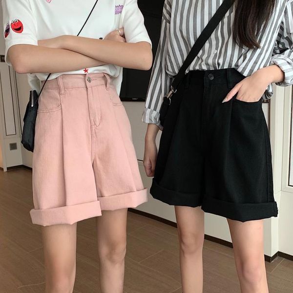women's pants & capris 2021 summer women solid high waist pocket knee-length office ladies personality cuffs wide leg pleated trousers, Black;white
women's pants & capris 2021 summer women solid high waist pocket knee-length office ladies personality cuffs wide leg pleated trousers, Black;white