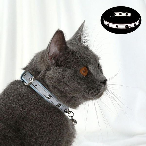 cat collars & leads pet collar with bell reflection safety puppy dog for cats small rivets neck strap supplies
cat collars & leads pet collar with bell reflection safety puppy dog for cats small rivets neck strap supplies