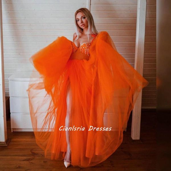 party dresses orange spaghetti straps high split a-line evening dress sleeveless beading tassel crystal formal prom gown, White;black
party dresses orange spaghetti straps high split a-line evening dress sleeveless beading tassel crystal formal prom gown, White;black
