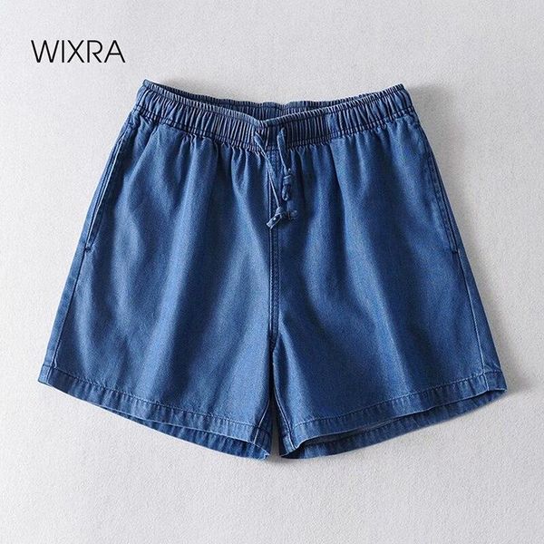 wixra solid tencel denim shorts womens drawstring loose pockets high waist casual streetwear summer women's, White;black
wixra solid tencel denim shorts womens drawstring loose pockets high waist casual streetwear summer women's, White;black