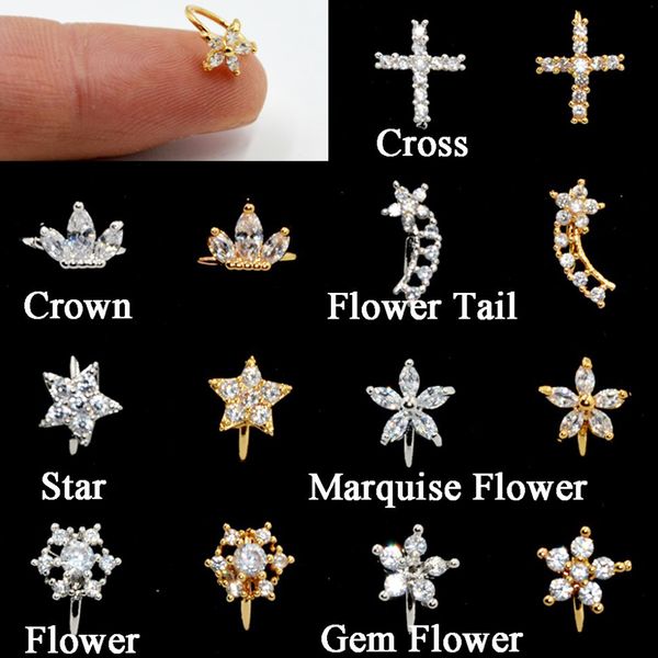 1pc brass handable easy open crown,cross,flower bendable piercing ear tragus cartilage earring hoops jewelry, Silver
1pc brass handable easy open crown,cross,flower bendable piercing ear tragus cartilage earring hoops jewelry, Silver