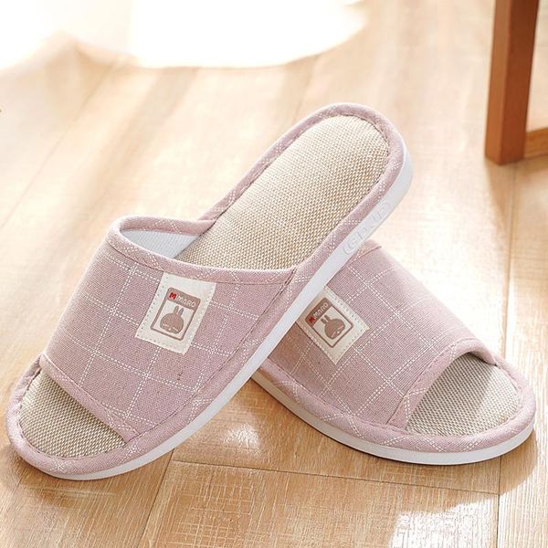 slippers linen tow couple indoor antiskid soft bottom household women's home summer spring and autumn four season women shoes, Black
slippers linen tow couple indoor antiskid soft bottom household women's home summer spring and autumn four season women shoes, Black