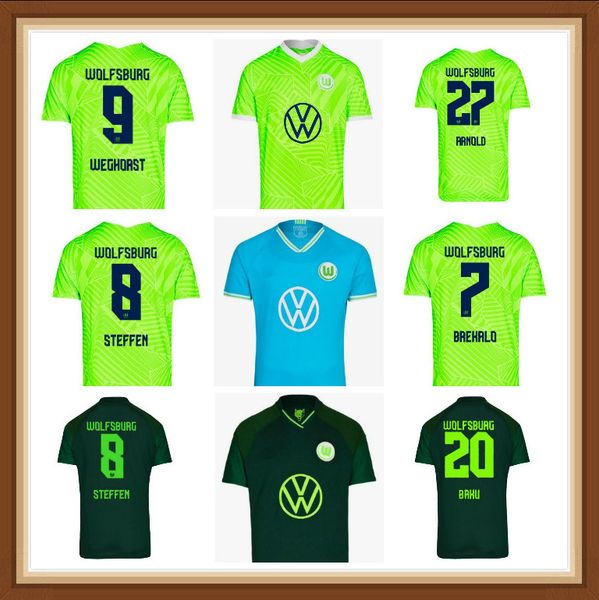 20 21 wolfsburg steffen weghorst arnold mehmedi mens soccer jerseys mbabu ginczek klaus home away football shirt short sleeves uniforms 2231, Black;yellow
20 21 wolfsburg steffen weghorst arnold mehmedi mens soccer jerseys mbabu ginczek klaus home away football shirt short sleeves uniforms 2231, Black;yellow