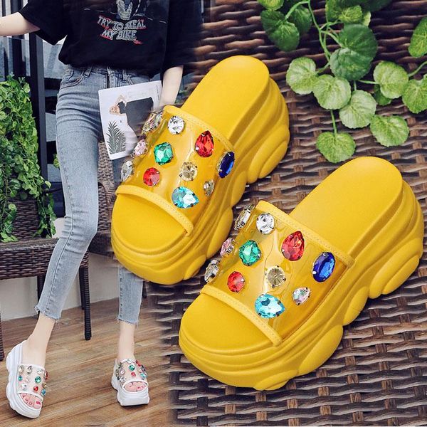 shoes ladies' slippers women heels increased internal platform pantofle luxury slides jelly flip flops high 2021 designer glitte, Black
shoes ladies' slippers women heels increased internal platform pantofle luxury slides jelly flip flops high 2021 designer glitte, Black
