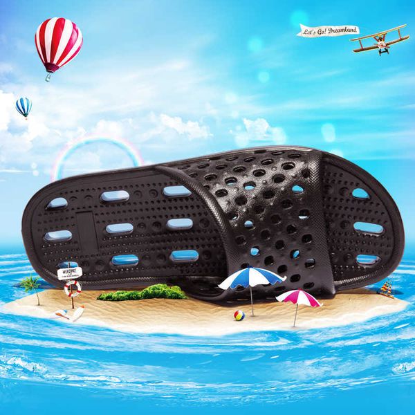 bathroom men slippers eva footwear man hole leaking water women's shower sandal slippers light soft non-slip slipper 210619, Black
bathroom men slippers eva footwear man hole leaking water women's shower sandal slippers light soft non-slip slipper 210619, Black