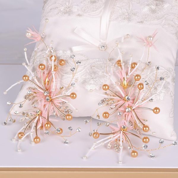 hair clips & barrettes european and american handmade pearl rhinestone headdress wedding pography bridal hairpin style sweet romantic, Golden;silver
hair clips & barrettes european and american handmade pearl rhinestone headdress wedding pography bridal hairpin style sweet romantic, Golden;silver