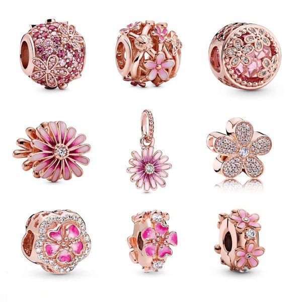 s925 sterling silver pendant rose gold beads personality style dazzling stone suitable for pandora snake chain bracelet female jewelry diy p
s925 sterling silver pendant rose gold beads personality style dazzling stone suitable for pandora snake chain bracelet female jewelry diy p